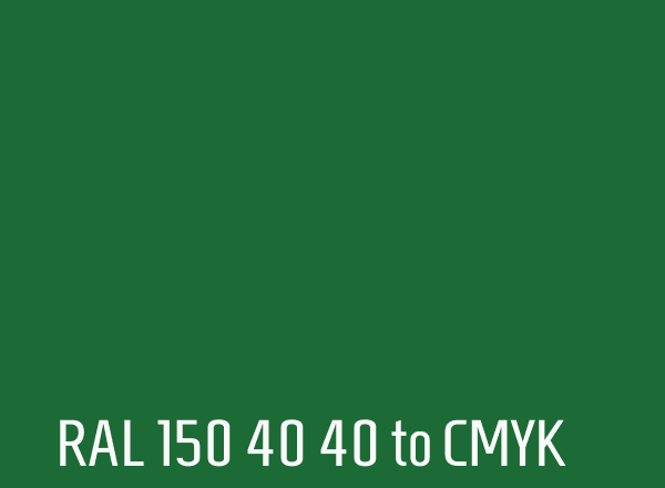 RAL 150 40 40 to CMYK