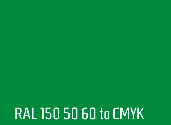 RAL 150 50 60 to CMYK