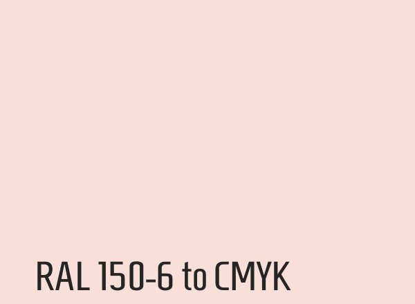 RAL 150-6 to CMYK