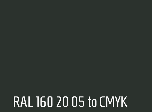 RAL 160 20 05 to CMYK