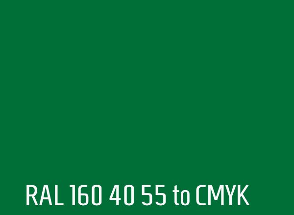 RAL 160 40 55 to CMYK