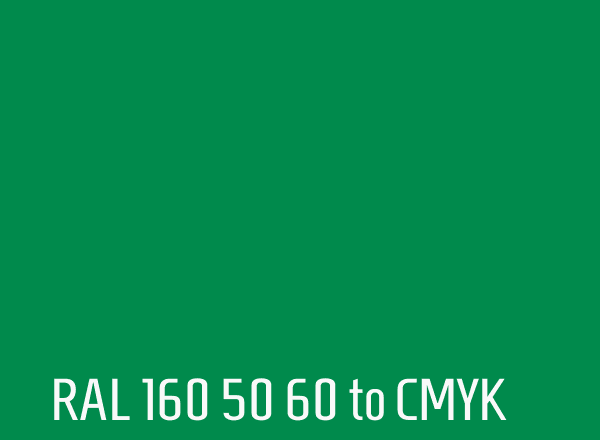 RAL 160 50 60 to CMYK