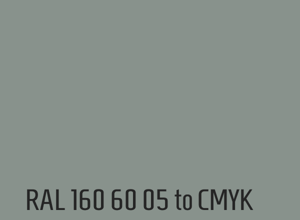 RAL 160 60 05 to CMYK