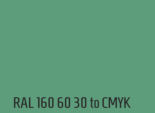 RAL 160 60 30 to CMYK