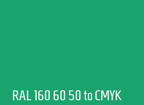 RAL 160 60 50 to CMYK
