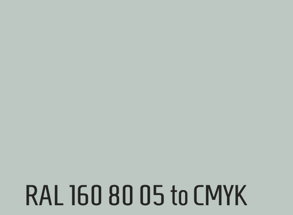 RAL 160 80 05 to CMYK