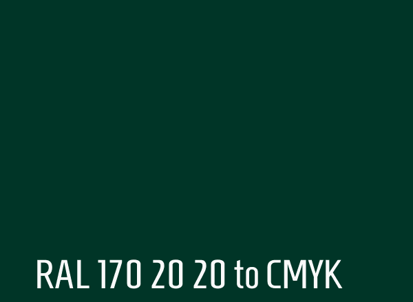 RAL 170 20 20 to CMYK