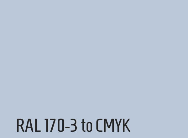 RAL 170-3 to CMYK
