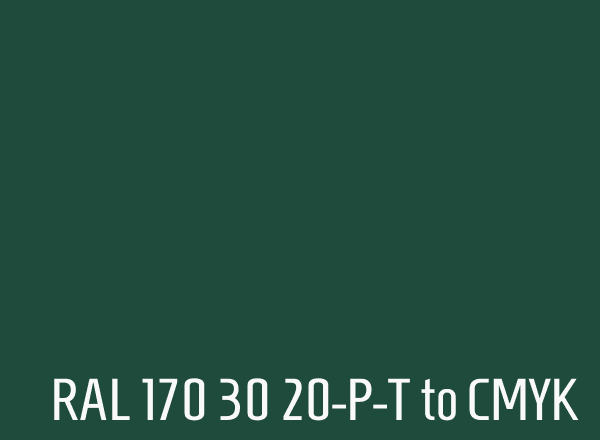 RAL 170 30 20-P-T to CMYK