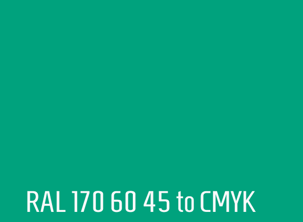 RAL 170 60 45 to CMYK