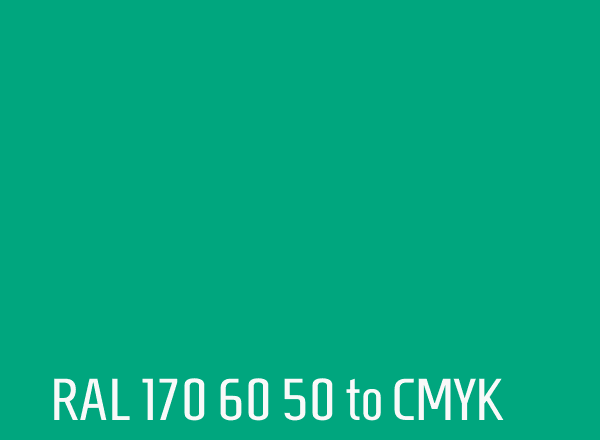 RAL 170 60 50 to CMYK