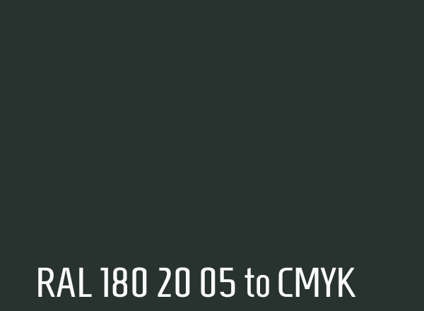 RAL 180 20 05 to CMYK