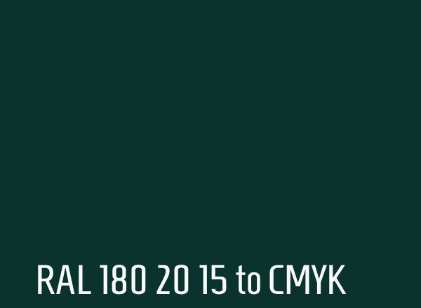 RAL 180 20 15 to CMYK