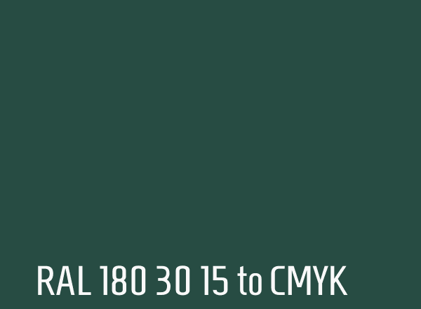 RAL 180 30 15 to CMYK