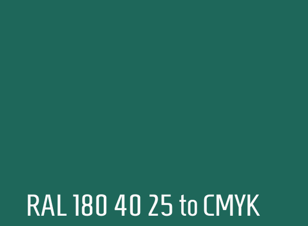 RAL 180 40 25 to CMYK