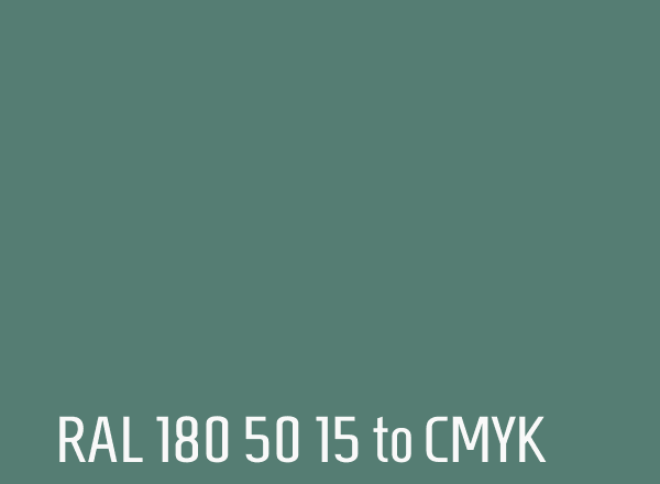 RAL 180 50 15 to CMYK