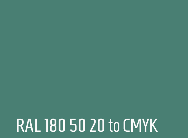 RAL 180 50 20 to CMYK