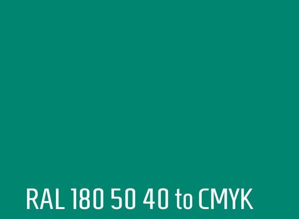 RAL 180 50 40 to CMYK