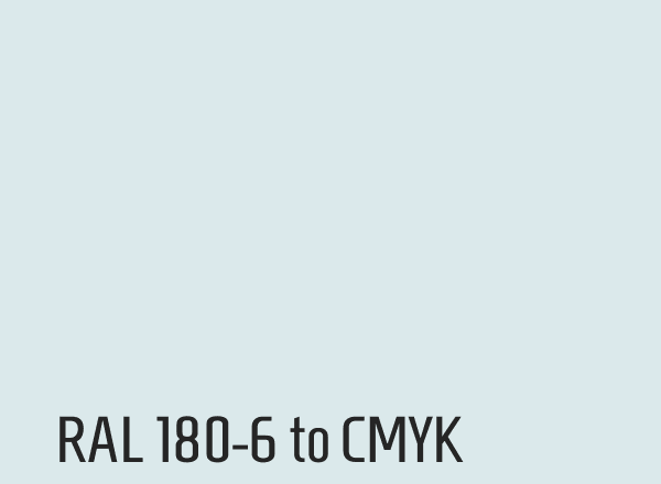RAL 180-6 to CMYK