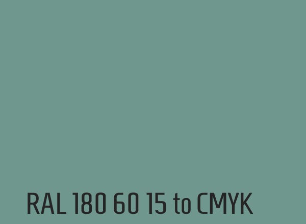 RAL 180 60 15 to CMYK