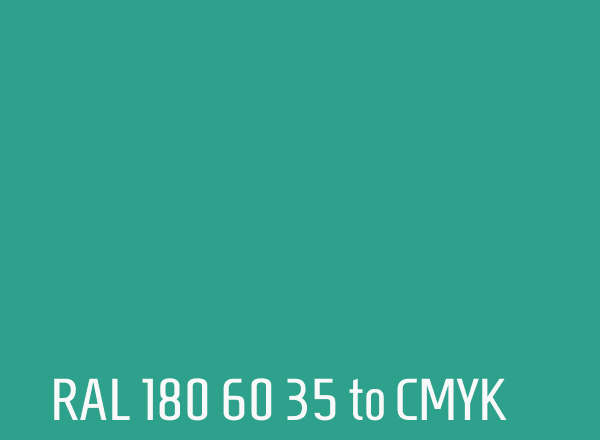 RAL 180 60 35 to CMYK
