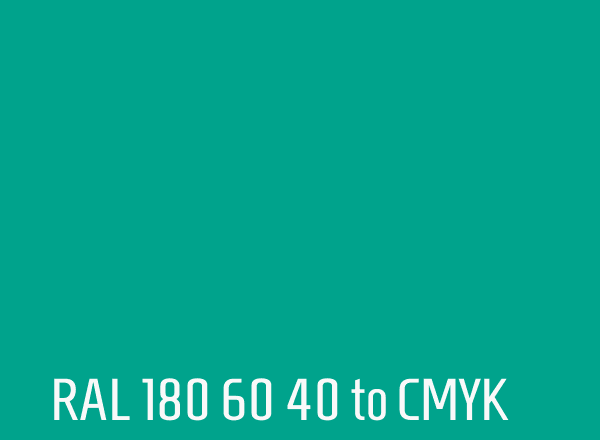 RAL 180 60 40 to CMYK