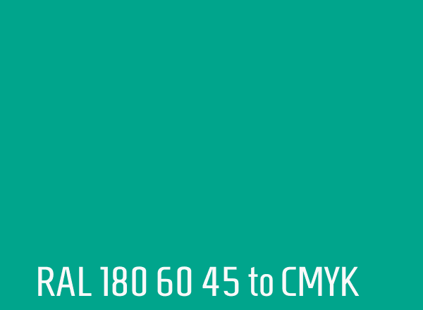 RAL 180 60 45 to CMYK
