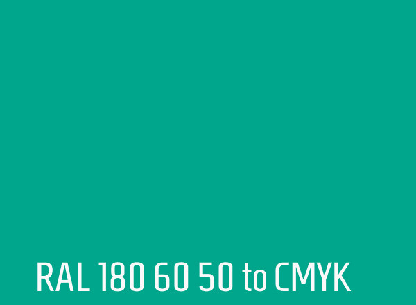 RAL 180 60 50 to CMYK