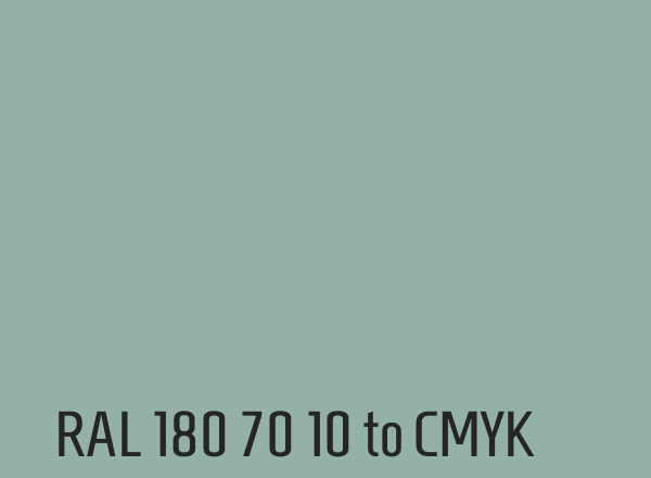 RAL 180 70 10 to CMYK