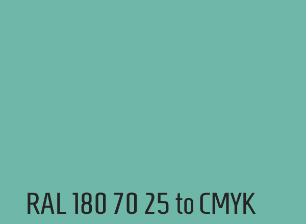 RAL 180 70 25 to CMYK