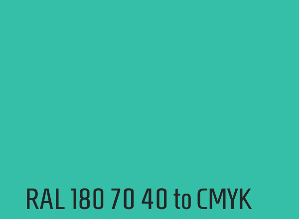 RAL 180 70 40 to CMYK