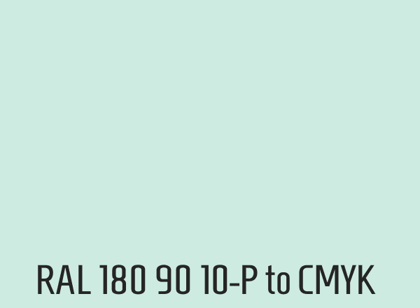RAL 180 90 10-P to CMYK