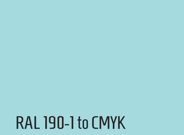 RAL 190-1 to CMYK