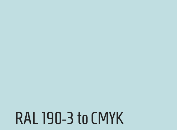 RAL 190-3 to CMYK