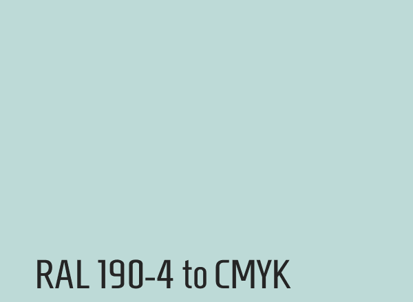 RAL 190-4 to CMYK