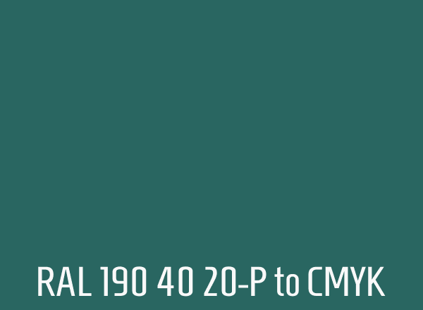 RAL 190 40 20-P to CMYK