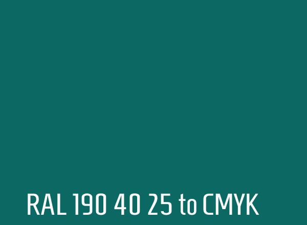 RAL 190 40 25 to CMYK