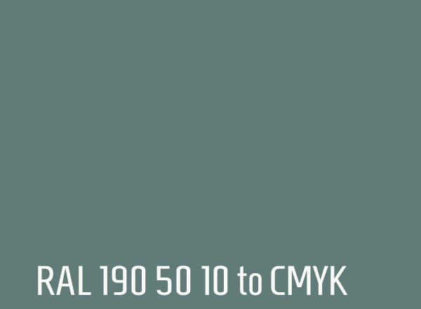RAL 190 50 10 to CMYK