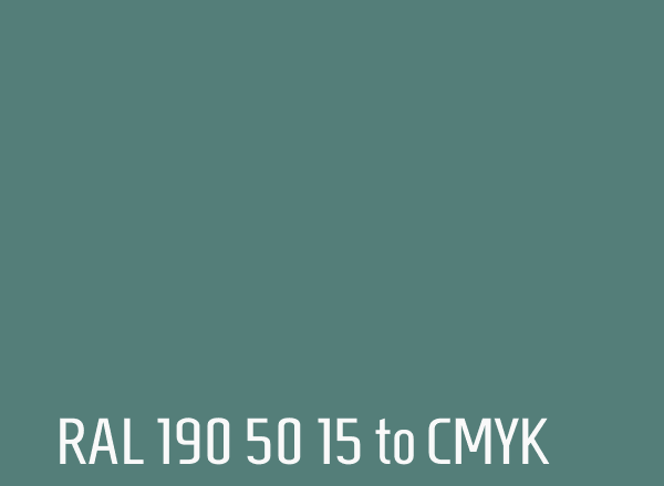 RAL 190 50 15 to CMYK