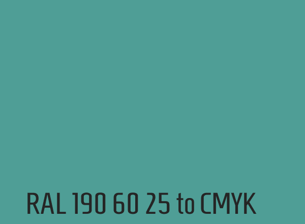 RAL 190 60 25 to CMYK