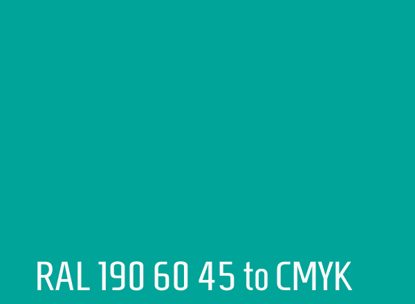 RAL 190 60 45 to CMYK