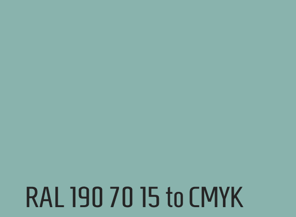 RAL 190 70 15 to CMYK