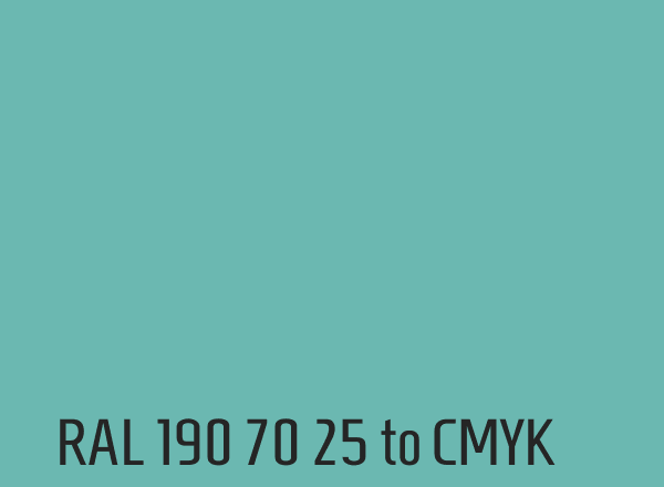 RAL 190 70 25 to CMYK
