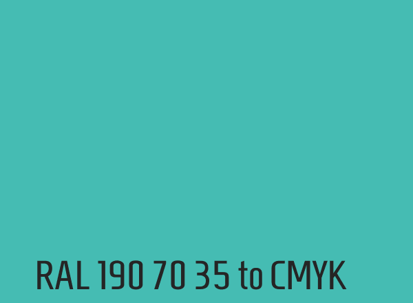 RAL 190 70 35 to CMYK