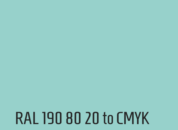 RAL 190 80 20 to CMYK