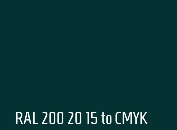 RAL 200 20 15 to CMYK