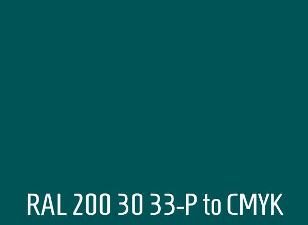 RAL 200 30 33-P to CMYK
