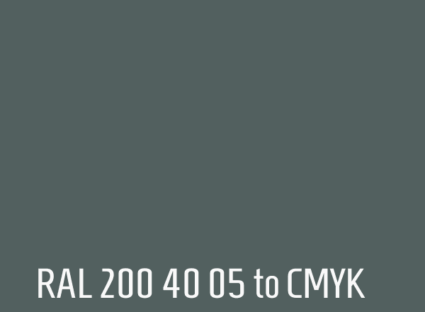 RAL 200 40 05 to CMYK