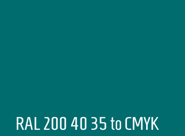 RAL 200 40 35 to CMYK