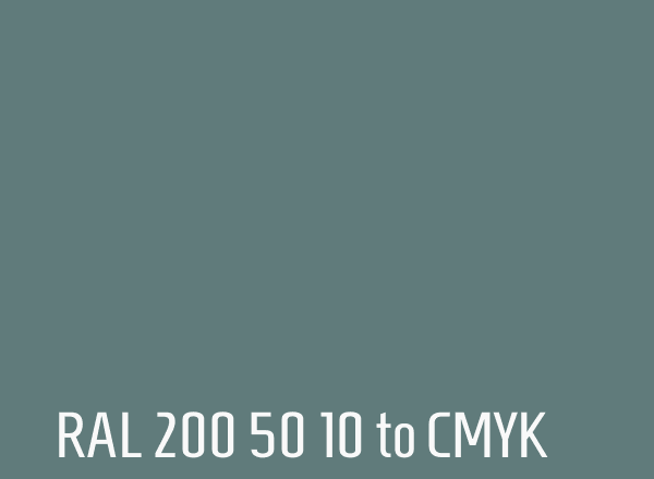 RAL 200 50 10 to CMYK